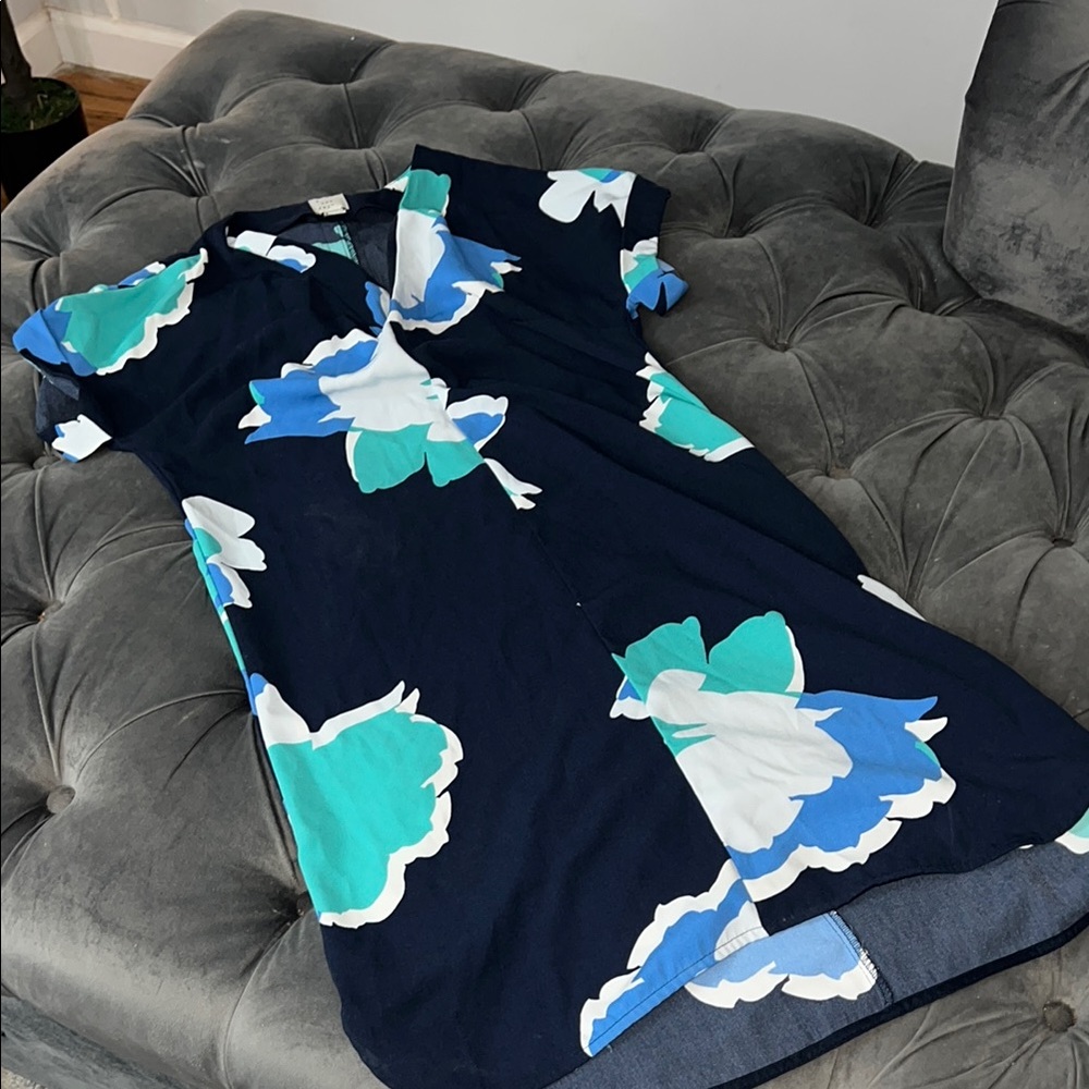 Floral Navy Dress